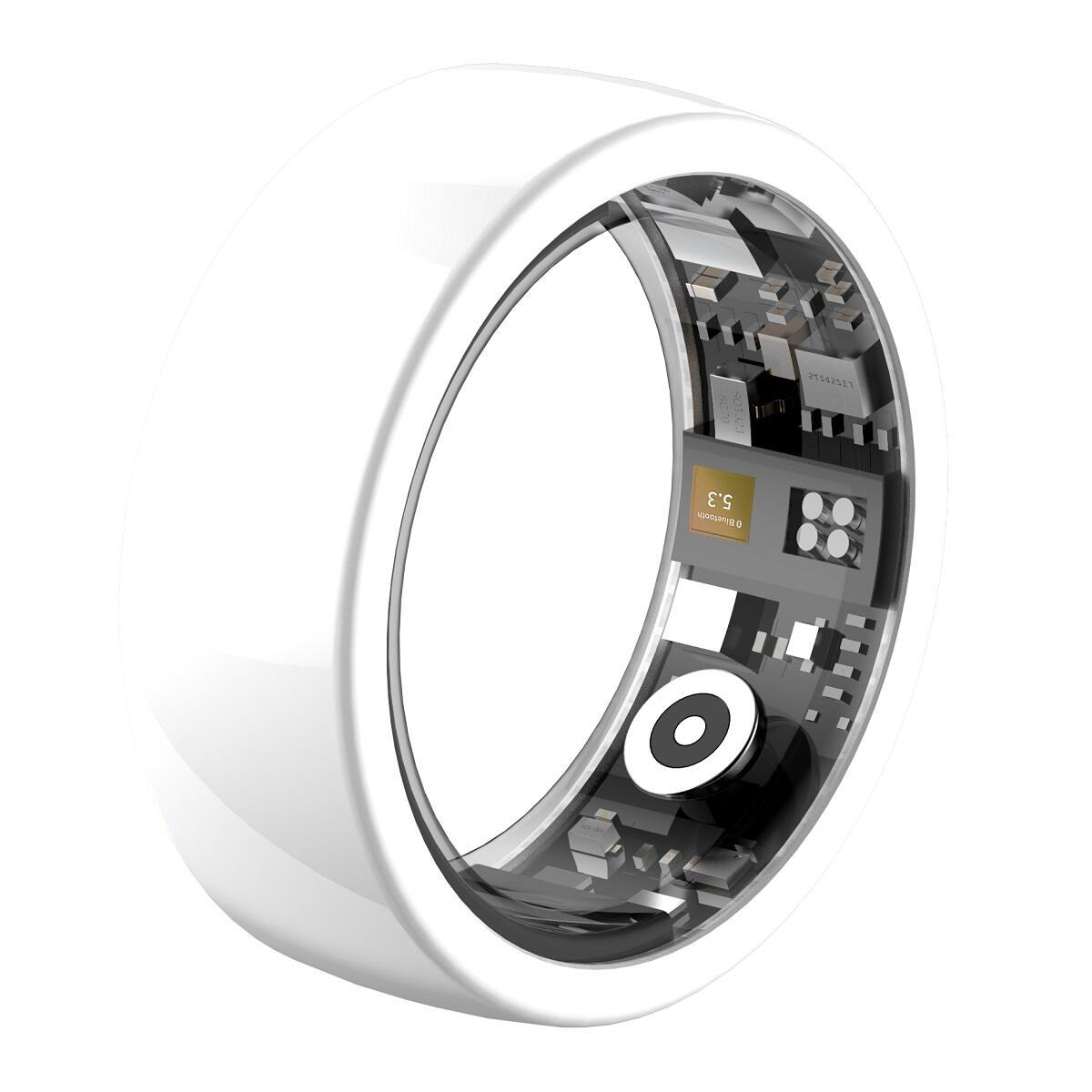 Riversong Trinity SR01 – bague connectée (Blanc, taille 8)